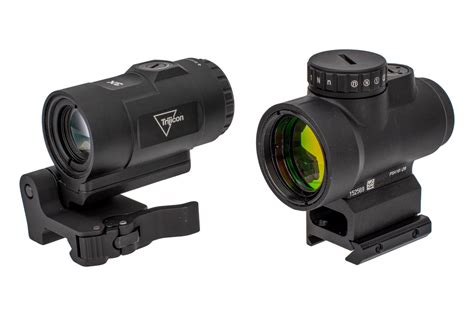 Trijicon Mro Hd Red Dot Sight Circle Dot Reticle 3x Magnifier Combo