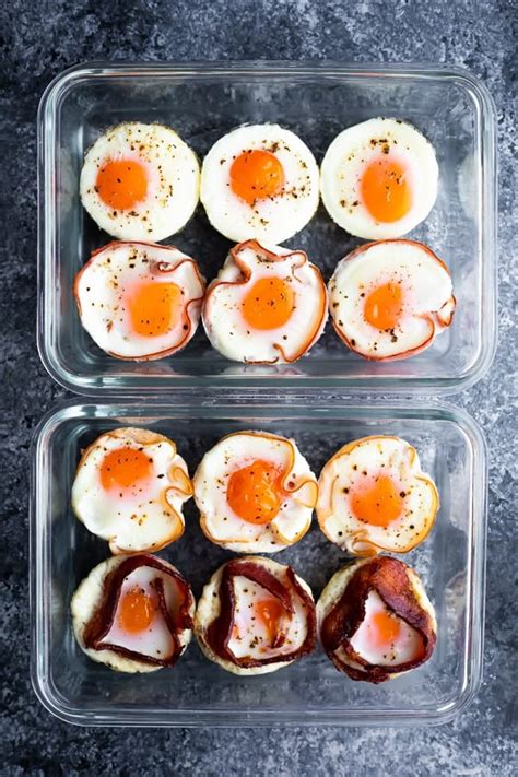 Meal Prep Baked Eggs Sweet Peas And Saffron