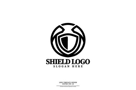 Shield Logo Design Template Concept Graphic By Muhammad Rizky Klinsman