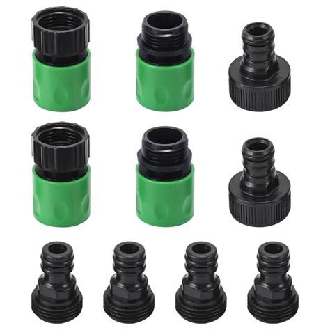 Garden Quick Connect Release Water Hose Fittings Plastic Connectors Male And Female 34 Inch Ght