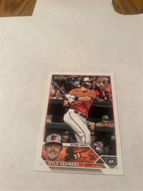 2023 Topps Kyle Stowers Baltimore Orioles Rookie RC Free Shipping EBay