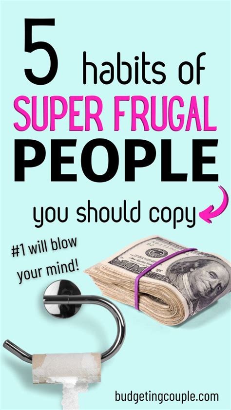 5 Habits Of The Super Frugal You Should Copy To Save Big Artofit