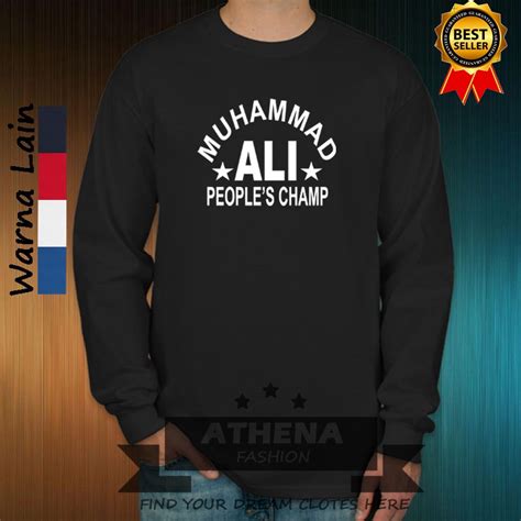 Jual Tshirt Kaos Baju Distro Tangan Panjang Longsleeve Muhammad Ali