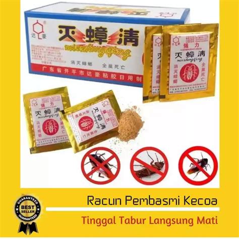 Jual Ccd Racun Kecoa Bubuk Racun Anti Kecoa Serbuk Obat Pembasmi