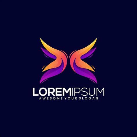 Premium Vector Abstract Element Modern Gradient Logo Design