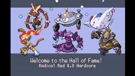 Pokemon Radical Red 4 0 Hardcore Mode Sinnoh Only Elite 4 Champion YouTube