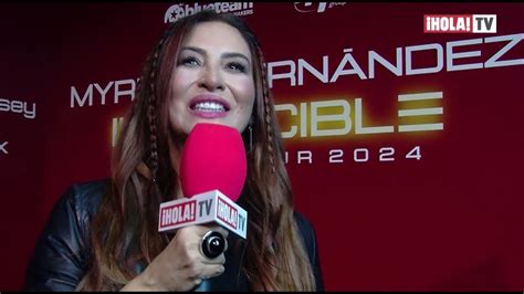 Myriam Hernández comparte de dónde nace su inspiración actual tras una