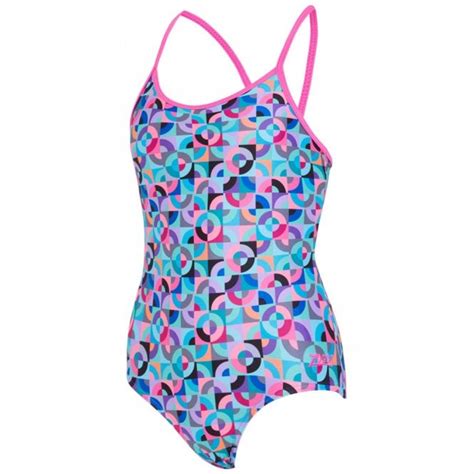 Zoggs Girls Rhythm Sprintback One Piece Swimsuit Sport From Excell Uk