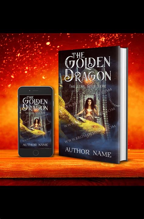 The Golden Dragon The Book Cover Designer