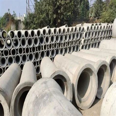 Round CEMENT Np3 Rcc Pipe For DRANAGE AND SWERAGE Size 150 M To 2400