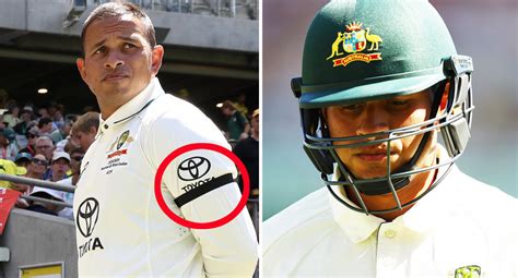 Usman Khawaja Cops Reprimand From ICC Over Black Armband Worn In First