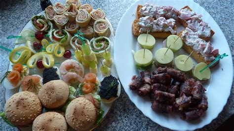 Kalte Platte Fingerfood Sakuska Snack F R Kleine Hunger Youtube