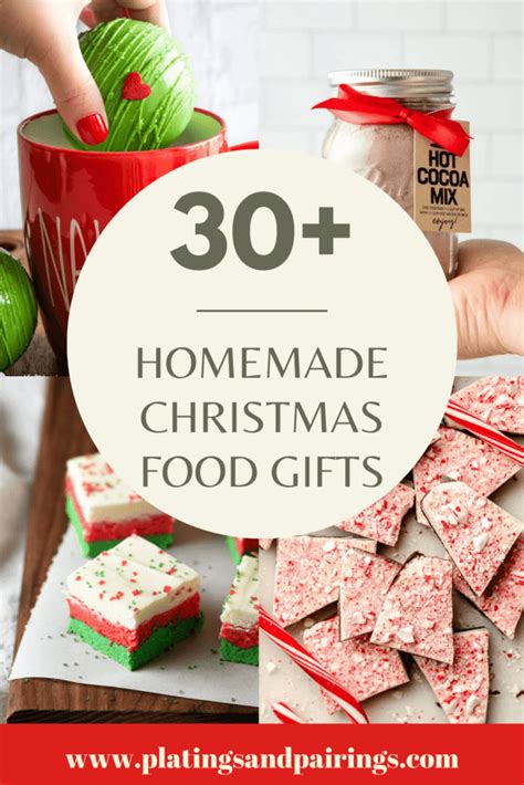 Homemade Food Gifts For Christmas Easy Diy Platings Pairings