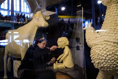 ‘theres Always Butter The Iowa State Fairs Butter Sculptor On Cows Elvis And Politicians