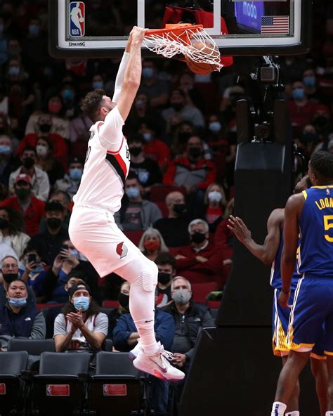 Trail Blazers Jusuf Nurkic Looks To Improve Finishing Skills While