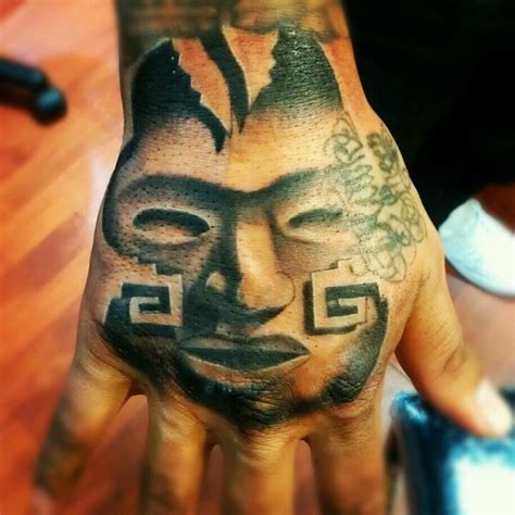 Hand tattoo | Knuckle tattoos, Hand tattoos, Hand tats