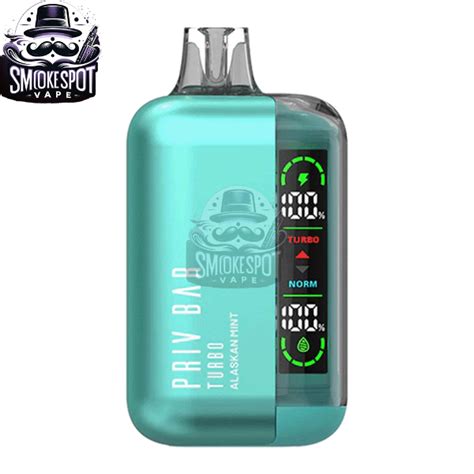 Alaskan Mint Smok Priv Bar Turbo 15000 Disposable Ssv