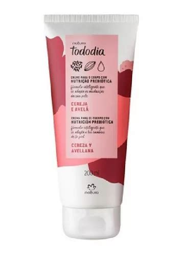 Crema Cereza Y Avellana Corporal Tododia Natura 200ml Meses Sin Intereses