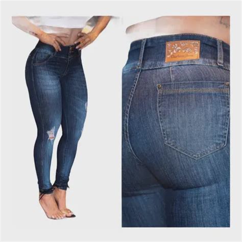 Calça Jeans Feminina Darlook Lançamento Ref 39557 Submarino