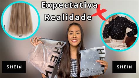 RECEBIDOS ROUPAS DA SHEIN EXPECTATIVA X REALIDADE PROVADOR TODOS OS