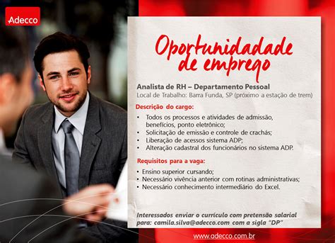 Networking Conhecimento E Oportunidades Vaga Analista De RH