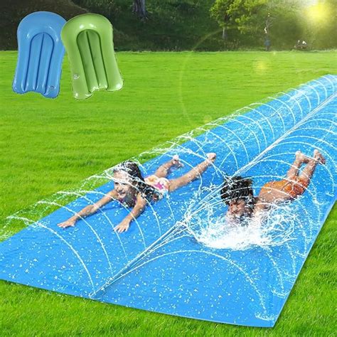 30 X 6ft Slip And Slide For Adults With 2 Bodyboards Extra Long Heavy