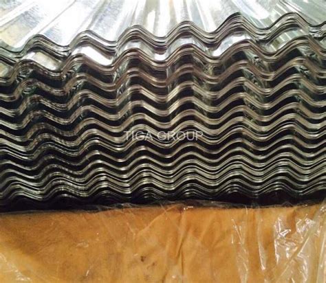 Feuille De Toit Galvanisee Corrugated Galvanized Steel Sheets Wave Zinc