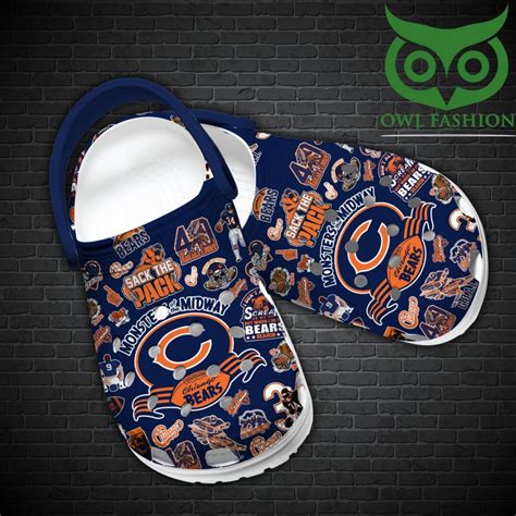 Nfl Chicago Bears Champion Team Premium Crocs Owl Fashion Shop