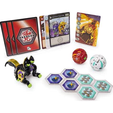 Spin Master Bakugan Starter Pack 3 Pack Fused Hydorous X Trhyno Ultra Armored Alliance Φιγούρα