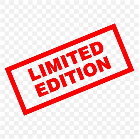 premium vector limited edition stamp  sticker vector