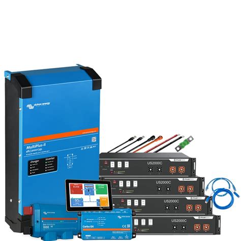 Offgridtec Backup Kit Nachrüstsatz mit Pylontech US2000C Akku Victron