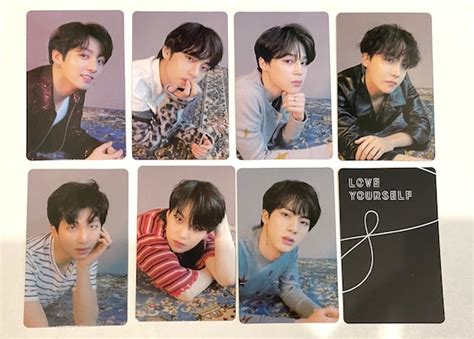 Love Yourself Tear Ver O Bts Lomo Photocards Heartsleeve Etsy