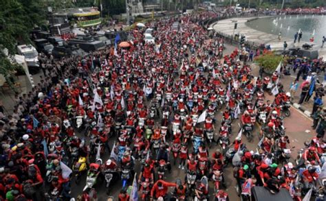 Ini Rute Pengalihan Arus Lalu Lintas Saat Demo Buruh Besok Okezone