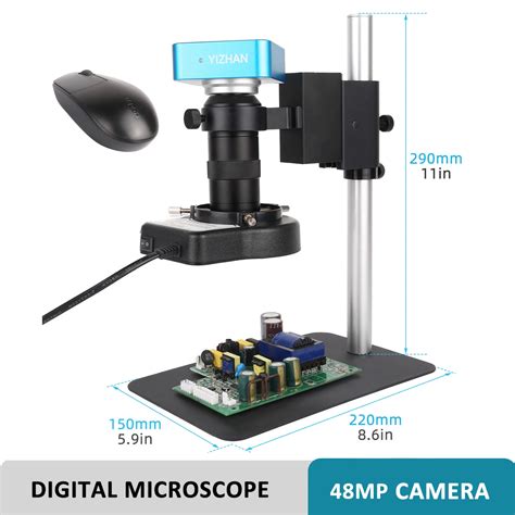 Yizhan Microscope Num Rique USB HDMI Pour Usage Industriel Cam Ra De