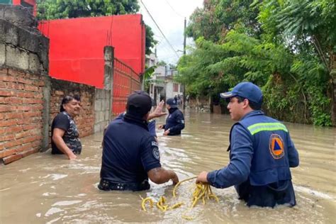 Alerta En Veracruz Por Crecida De R Os Mientras Fuertes Lluvias