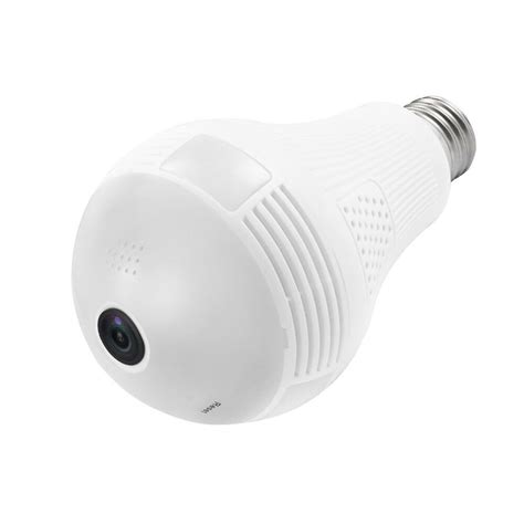 V Pro Cctv Ip Panorama Camera H L Degree Spy Light Bulb Wifi