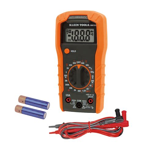 Digital Multimeter Manual Ranging 600V MM300 Klein Tools