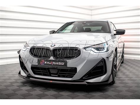 BMW 2 Series G42 Matrix Front Bumper Extension