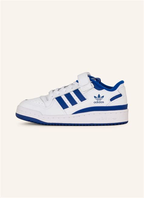 Adidas Originals Sneaker Forum Low In Weiss Blau