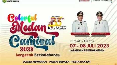 HUT Kota Medan Ke 433 Pemko Gelar Pesta Rakyat Dan Undang Penyanyi