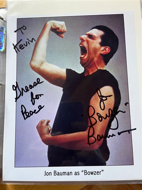 Jon Bauman As Bowzer From Grease Autograph Williamsburg Nostalgia Fest