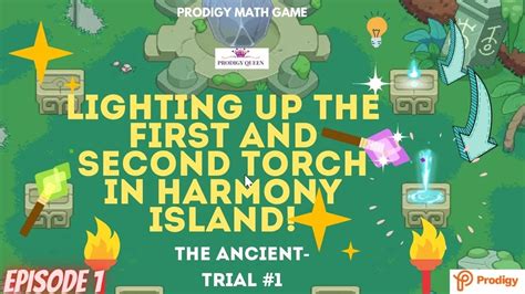 PRODIGY MATH GAME HARMONY ISLAND Completing FIRST SECOND Rune Run