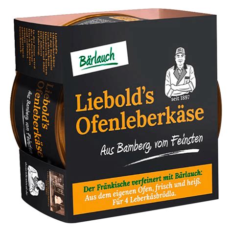 Liebold s Ofenleberkäse Bärlauch 400g bei REWE online bestellen