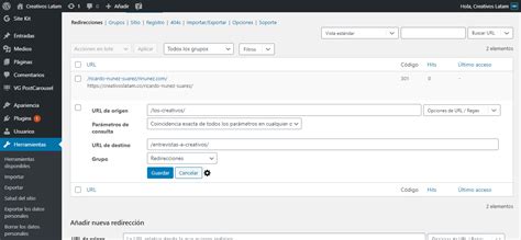 Cómo hacer redirecciones SEO 301 en Wordpress Carlos Cortés