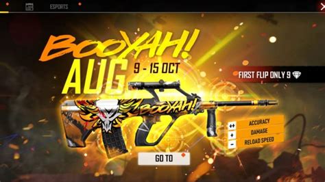 Garena Free Fire Aug Gun Booyah Day Event FirstSportz