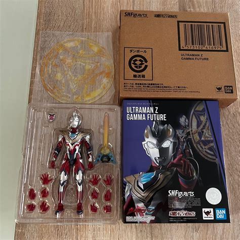 Shf ultraman z gamma future 超人z 興趣及遊戲 玩具 遊戲類 Carousell