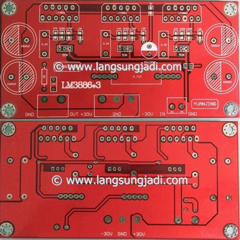 Pcb Lm Gainclone Amplifier