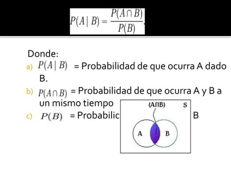 Probabilidad Condicional Ppt Descarga Gratuita