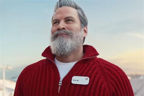 Target Sets A Holiday Thirst Trap With New Ads Featuring Hunky Santa