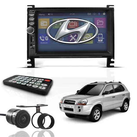 Kit Central Multim Dia Mp Din Espelha Dvd Bt Hyundai Tucson Shopee